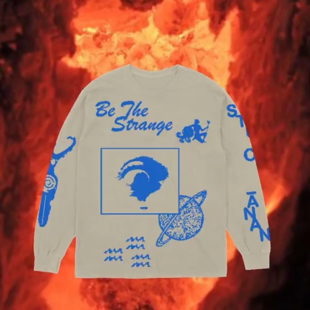Aquarius Long Sleeve Shirt from Studio Ānanda from Astro tee collection